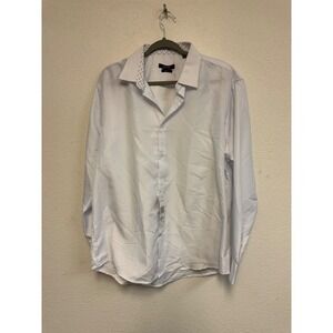 Nine West Men's White Slim Fit Dress Shirt XL 17-17.5 34/35 NWT